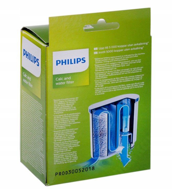 FILTR do ekspresu PHILIPS SAECO AquaClean CA6903/10 zielony Oryginalny