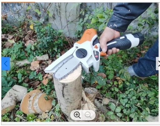 Piła pilarka łańcuchowa 4 cale +2 akumulatory