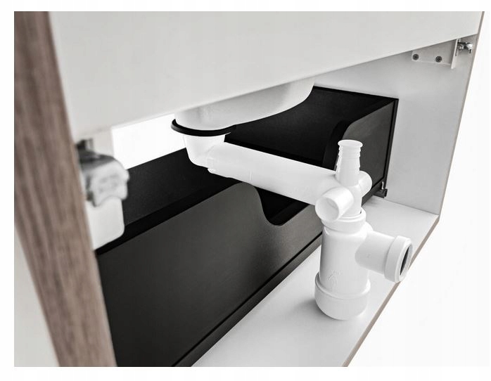 Syfon umywalkowy oszczędzający miejsce Prevex przyścienny 1710024