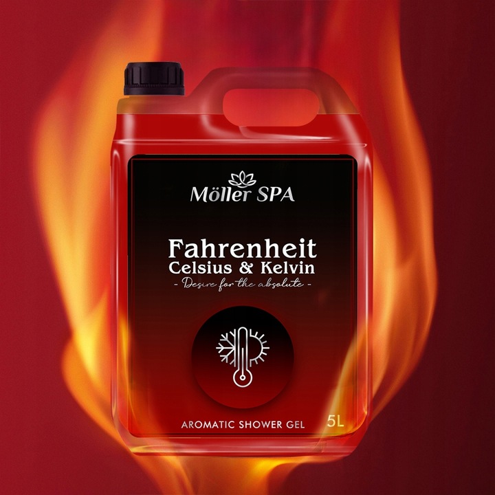 Möller FAHRENHEIT CELSIUS & KELVIN ŻEL POD PRYSZNIC MĘSKI ZAPACH