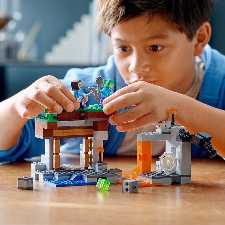 LEGO MINECRAFT Opuszczona kopalnia 21166