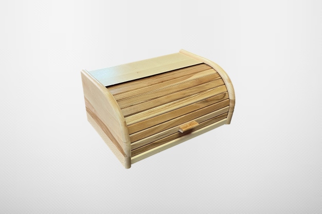 CHLEBAK DREWNIANY BUKOWY DUŻY POJEMNIK NA PIECZYWO CHLEB