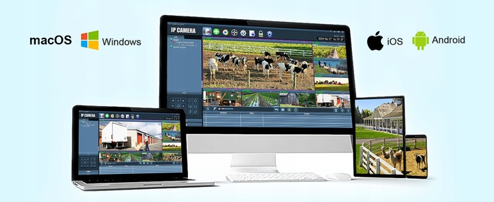 KAMERA ZEWNĘTRZNA SOLARNA IP NA KARTĘ SIM 4G LTE GSM 3MP 4x ZOOM 15fps