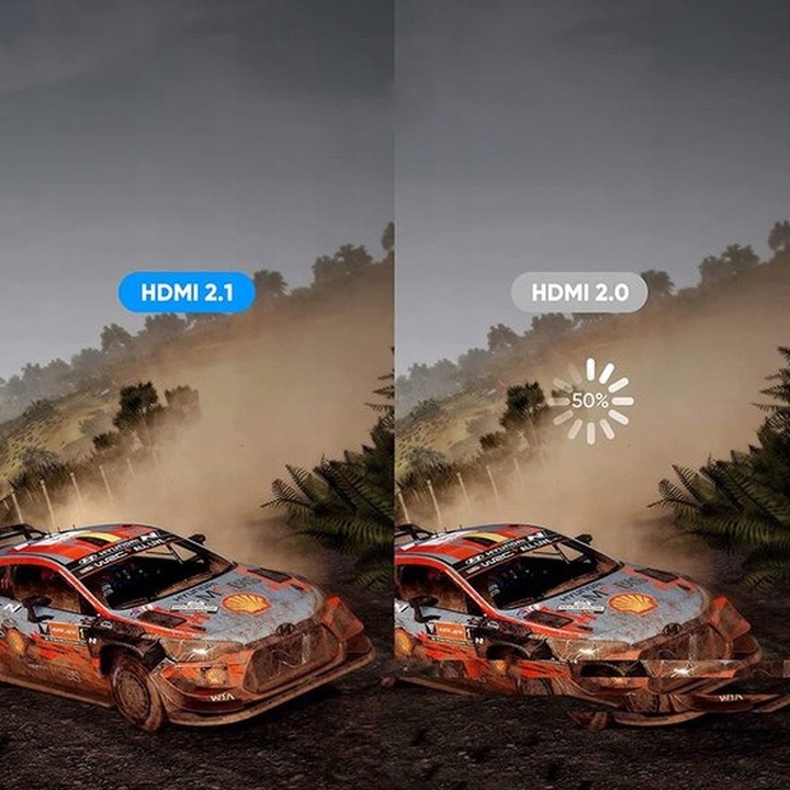 KABEL HDMI 2.1 PRZEWÓD HDMI HDR FULL HD 4K 120HZ 8K 60HZ 2M
