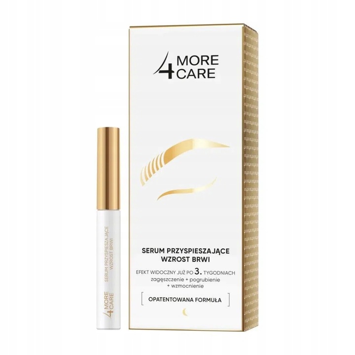 MORE4CARE SERUM PRZYŚPIESZAJĄCE WZROST BRWI 3ML