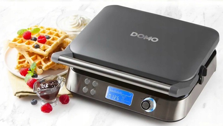 DOMO DO9219W gofrownica belgijska wyświetlacz, gofry belgijskie