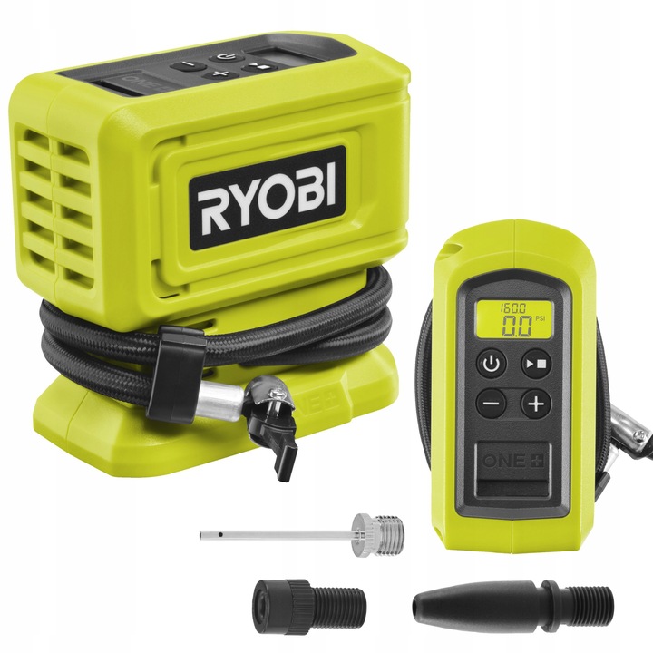 RYOBI KOMPRESOR WYSOKOCIŚNIENIOWY MINIPOMPKA 18V AKUMULATOROWY ONE+