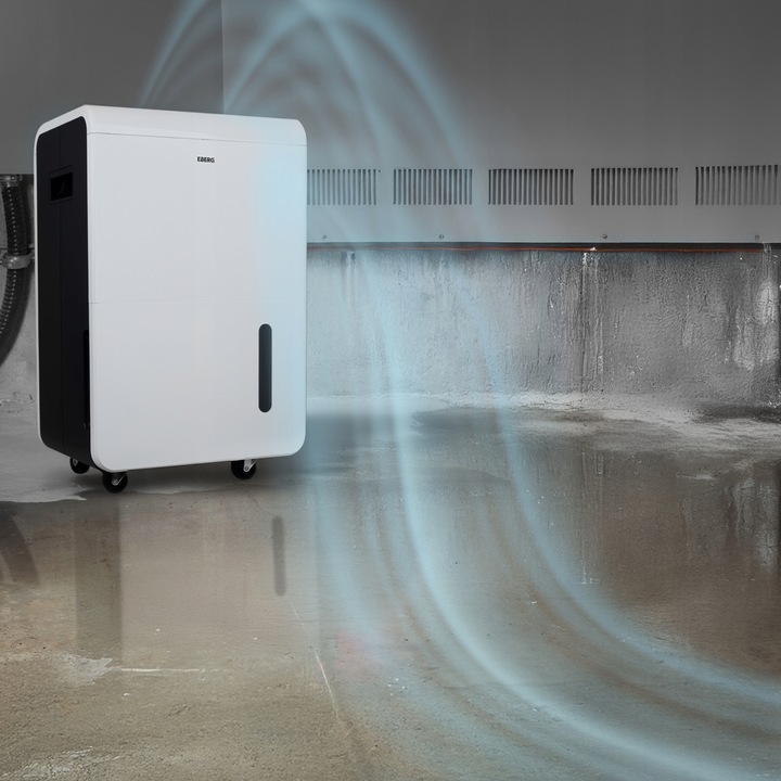 Osuszacz powietrza SEVA pochłaniacz wilgoci cichy wydajny aż 70L/24h +