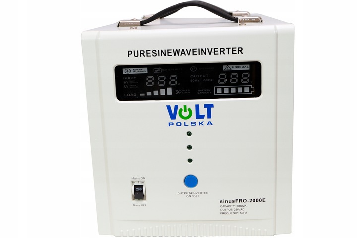 Zasilacz UPS Volt 12V 2000E 2000 VA 1250 W 3SP092012E