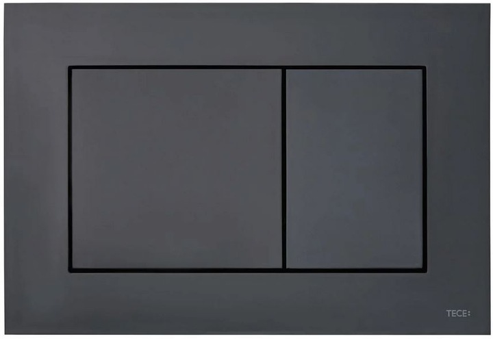 Tece Now przycisk spłukujący do WC czarny mat 9240407