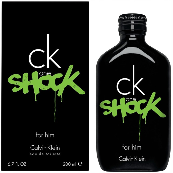 CALVIN KLEIN One Shock - woda toaletowa 200 ml dla mężczyzn