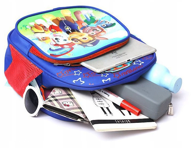 Plecak przedszkolny 2 kieszenie PSI PATROL szkolny dla dzieci chłopca