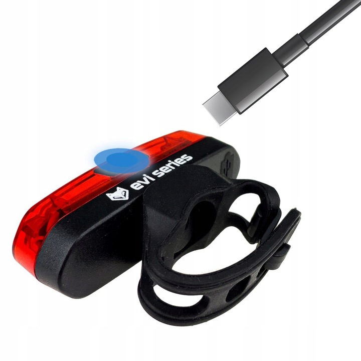 Lampka rowerowa światło TYŁ pod siedzenie iLIGHT PRO REAR 15H - USB-C