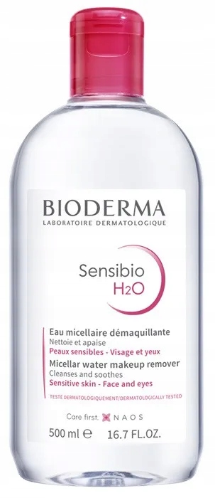 BIODERMA Sensibio H2O Woda micelarna do skóry wrażliwej 500ml