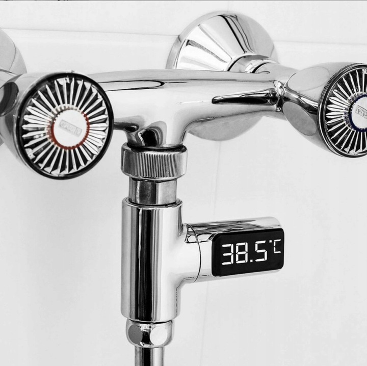 Termometr Prysznicowy Wannowy do Kąpieli pod Prysznic Wanna Wody Kranu