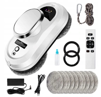 INTELIGENTNY ROBOT DO MYCIA SZYB SZYBY LUSTRA ZESTAW AUTOMATYCZNA MYJKA