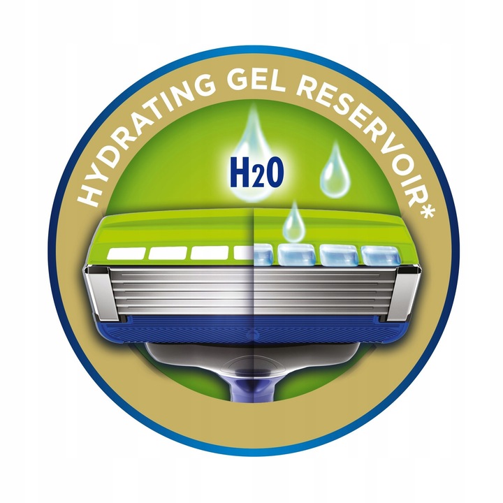 Wilkinson Hydro 5 Skin Protection Regular 4 sztuki