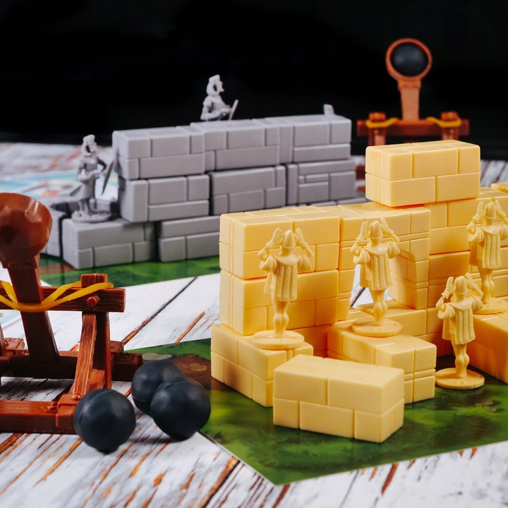 Gra planszowa FoxGames Wystrzałowe katupulty