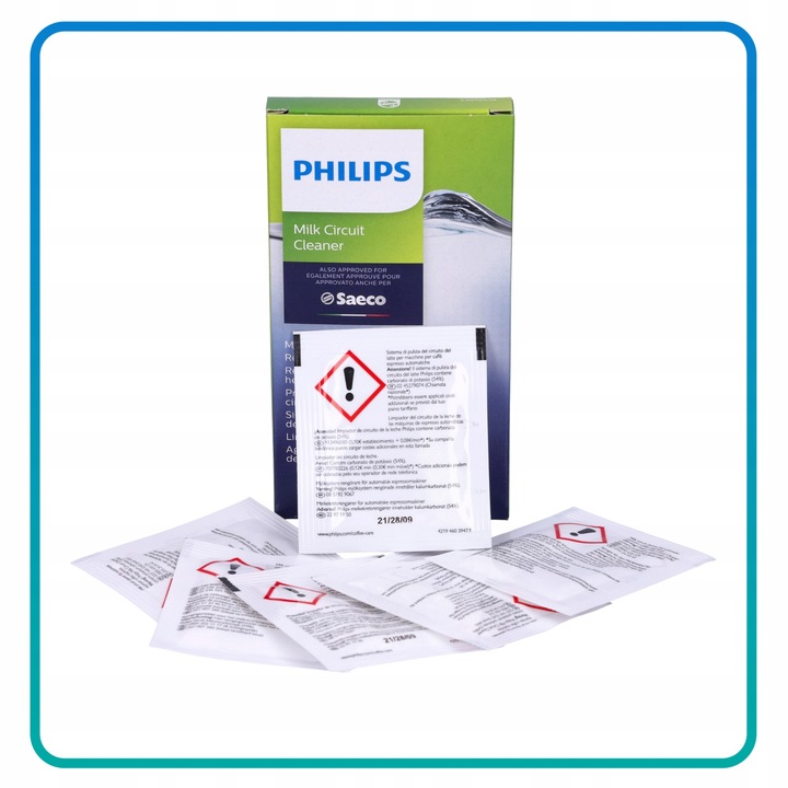 Proszek środek do czyszczenia obiegu mleka Philips SAECO CA6705 x 1