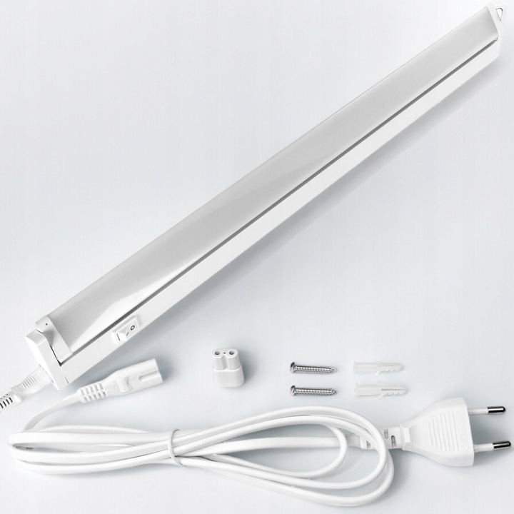 PODSZAFKOWA OPRAWA OBROTOWA LED 10W 4100K CCT LAMPA Z PRZEWODEM 230V