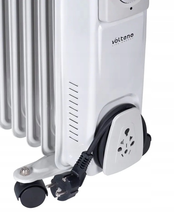 GRZEJNIK ELEKTRYCZNY 2500W OLEJOWY 11 ŻEBEREK TERMOSTAT ŻEBERKOWY OLEJAK