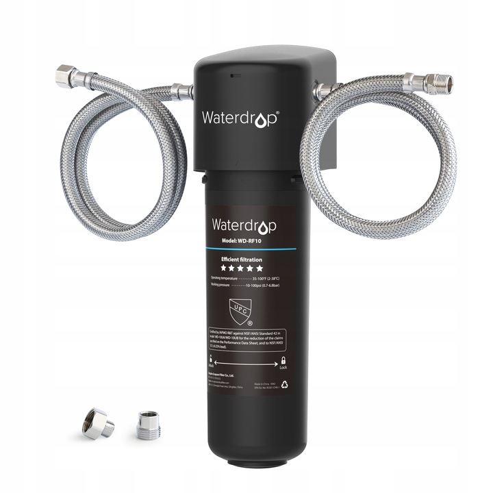 Waterdrop 10UA, certyfikat 30000L NSF/ANSI 42
