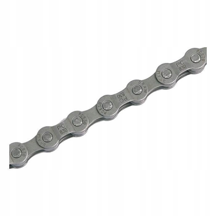 Łańcuch rowerowy SRAM PC-830 6/7/8 rzędowy + spinka, 114 ogniw