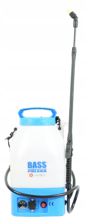OPRYSKIWACZ AKUMULATOROWY ELEKTRYCZNY CIŚNIENIOWY ROZPYLACZ 6L BASS