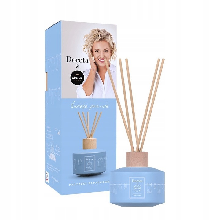 DOROTA SZELĄGOWSKA PATYCZKI ZAPACHOWE 100ML ZAPACH ŚWIEŻE PRANIE