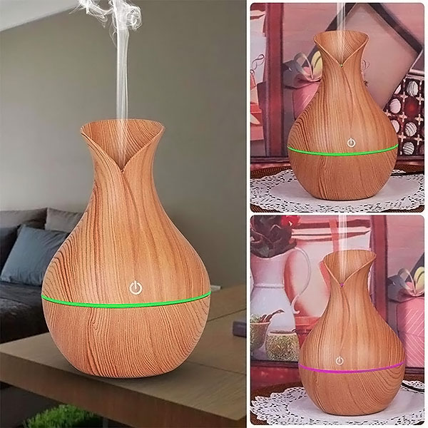 NAWILŻACZ POWIETRZA DYFUZOR ZAPACHOWY AROMATERAPIA + OLEJKI ETERYCZNE