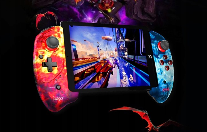 Kontroler Bezprzewodowy Gamepad Ipega PG-9083b Z Uchwytem Na Telefon