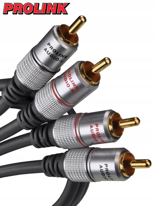 KABEL AUDIO PRZEWÓD 2 RCA - 2x RCA CINCH OFC PROLINK EXCLUSIVE TCV4270