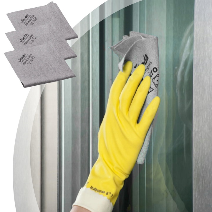 Ścierka Vileda PVA MAX do czyszczenia auta myjni 3szt szyby car detailing