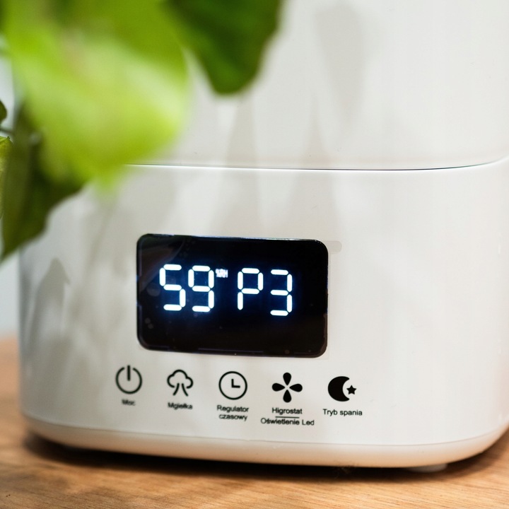 Nawilżacz Powietrza Ultradźwiękowy Smart 25 W - 5l Z PILOTEM