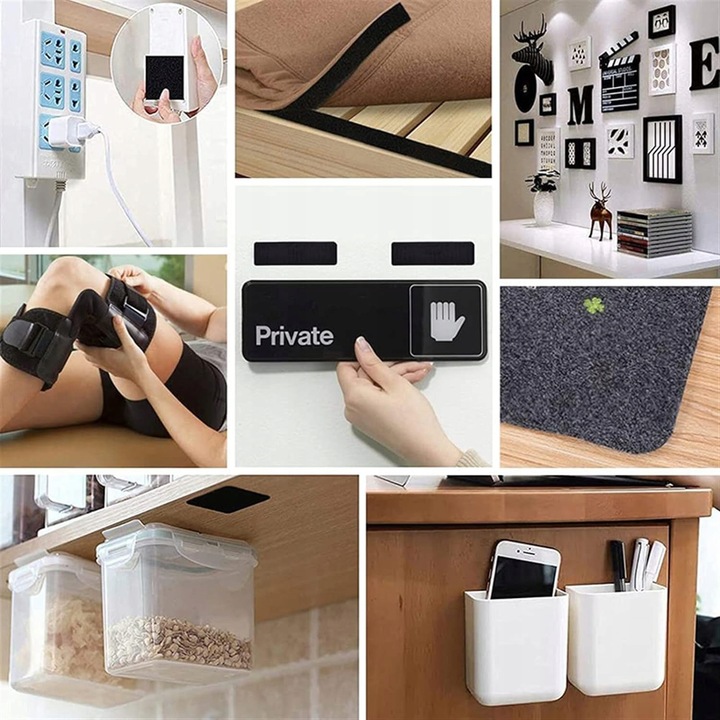 RZEPY DO PANELI TAPICEROWANYCH RZEP MONTAŻOWY SAMOPRZYLEPNY 10m MOCNY