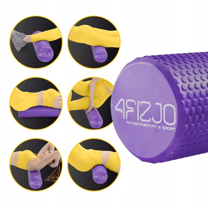 ROLLER WAŁEK DO MASAŻU PLECÓW CIAŁA STÓP NÓG Z WYPUSTKAMI REGENERACJA