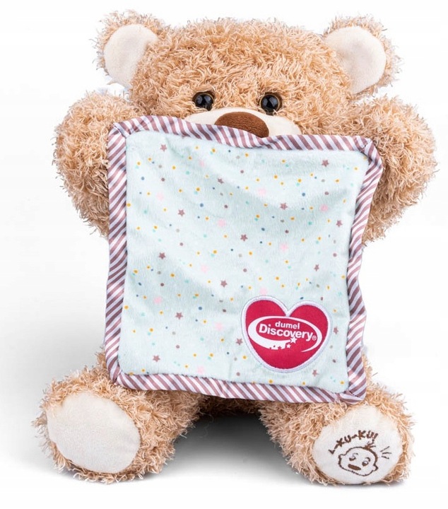 Dumel INTERAKTYWNY MIŚ ZABAWA w A-kuku PLUSZAK RUSZA buzią i łapkami MÓWI