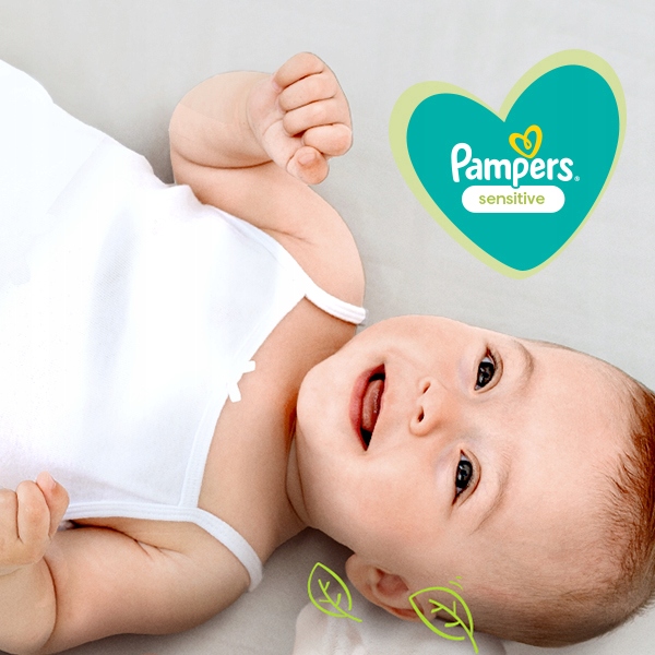 Chusteczki nawilżane Pampers Sensitive 3 x 312 szt.