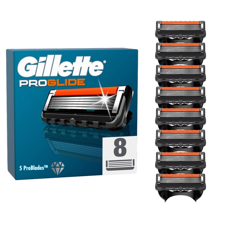 Gillette ProGlide Ostrza wymienne do maszynki do golenia dla mężczyzn