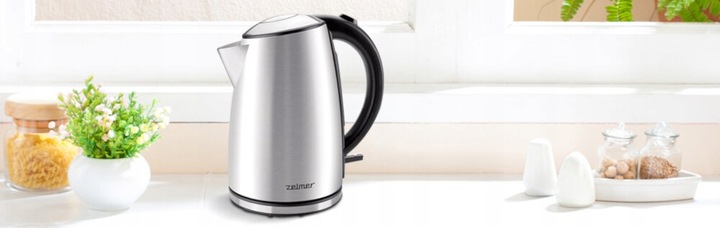 Czajnik ZELMER ZCK1274X 2200 W 1.7 L Srebrny