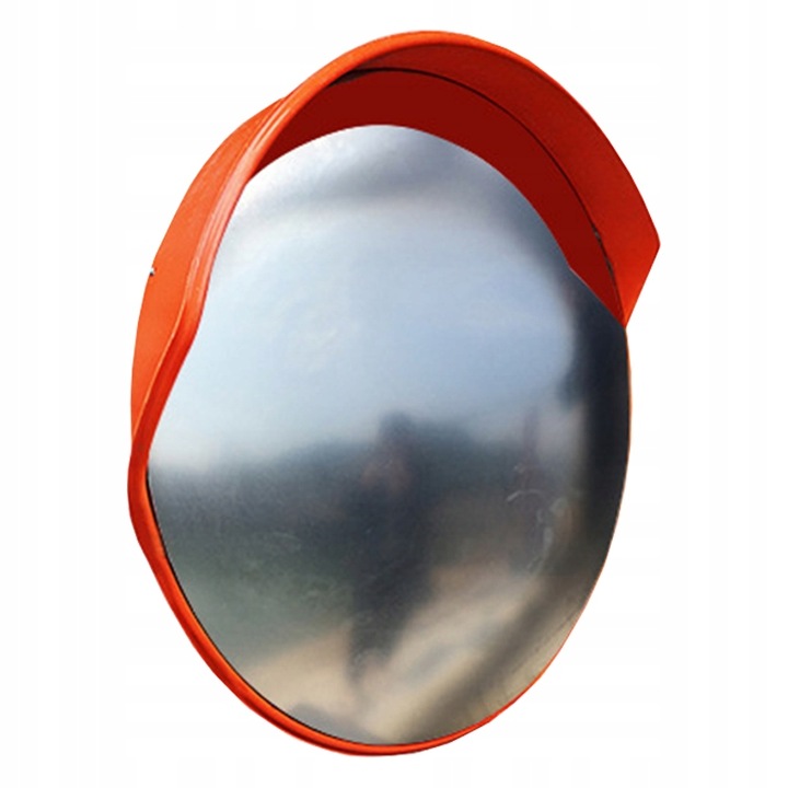 NIETŁUKĄCE LUSTRO WYJAZDOWE MAGAZYNOWE DROGOWE 60CM 600MM SFERYCZNE u-18a