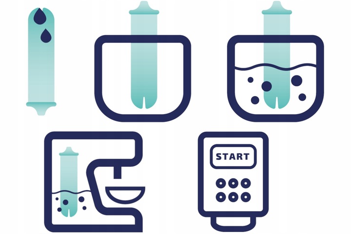 Wessper filtr do wody do ekspresu Jura ENA7 S8 A1 A7 D6 - 3 sztuki