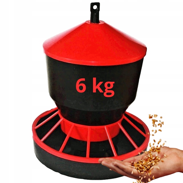 POIDŁO POIDŁA KARMNIK DLA DROBIU KUR GĘSI - 6 KG POLSKI PRODUCENT
