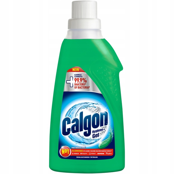 CALGON Zestaw Żel Do Pralki Zmiękczający Wodę Odkamieniacz 2 x 750 ml