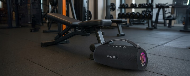 GŁOŚNIK BLUETOOTH PRZENOŚNY BEZPRZEWODOWY SD FM USB AUX MOBILNY RADIO