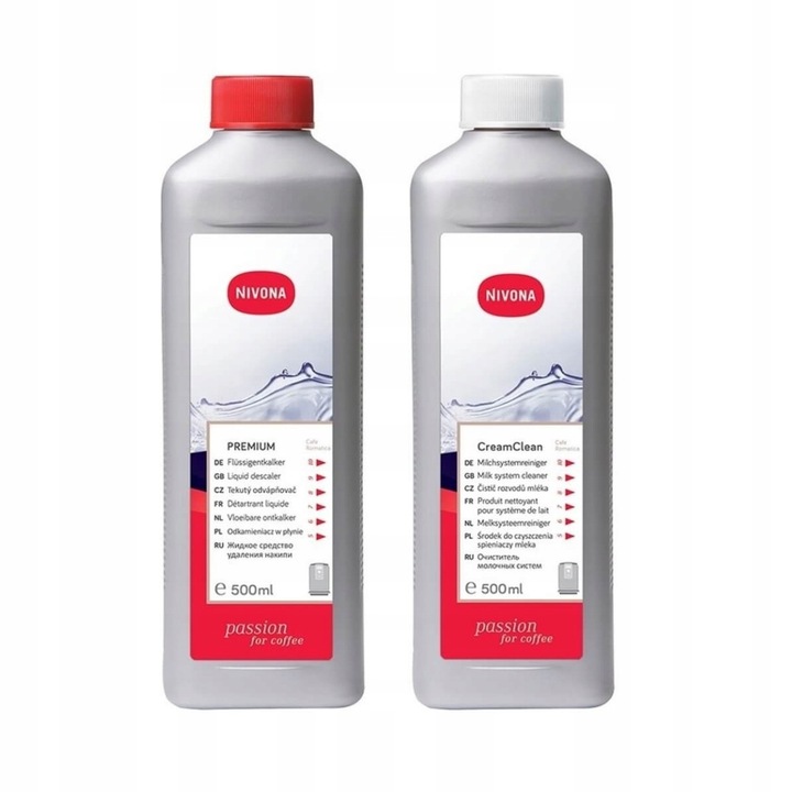 Odkamieniacz + Płyn Czyszczący - Do Ekspresu Nivona