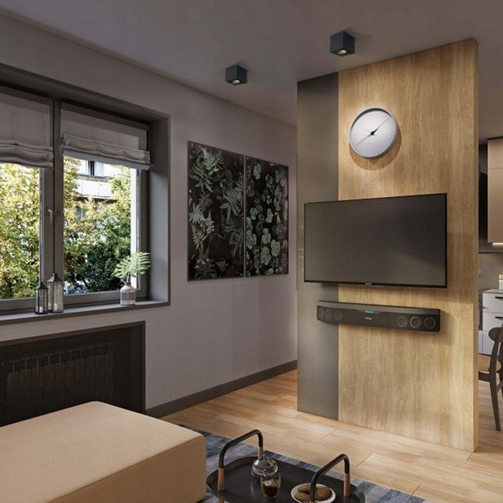 HALOGEN SUFITOWY OPRAWA NATYNKOWA LED RUCHOMA GU10