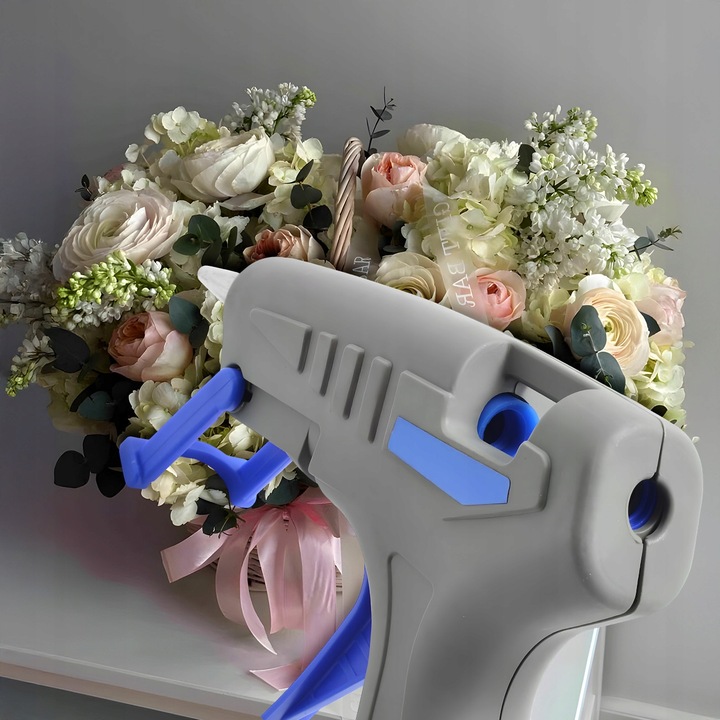 PISTOLET DO KLEJU NA GORĄCO DO KLEJENIA KLEJARKA MOCNY 60W + 60X KLEJ