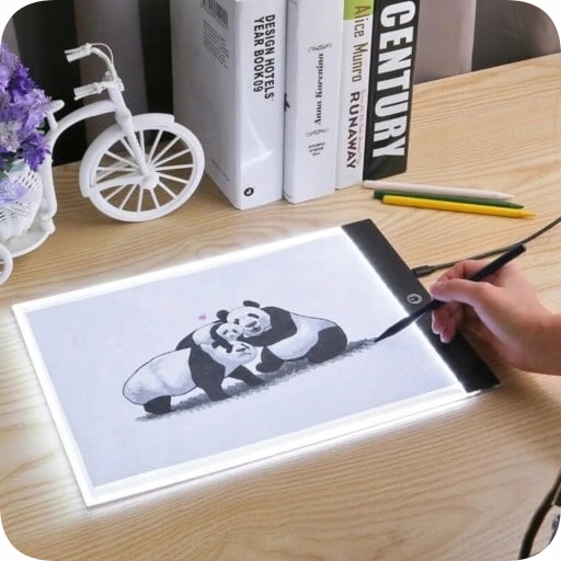 TABLET GRAFICZNY Deska Kreślarska do Rysowania TABLICA LED