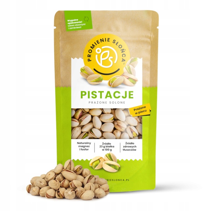 PISTACJE Prażone Solone 500 g Duże Świeże